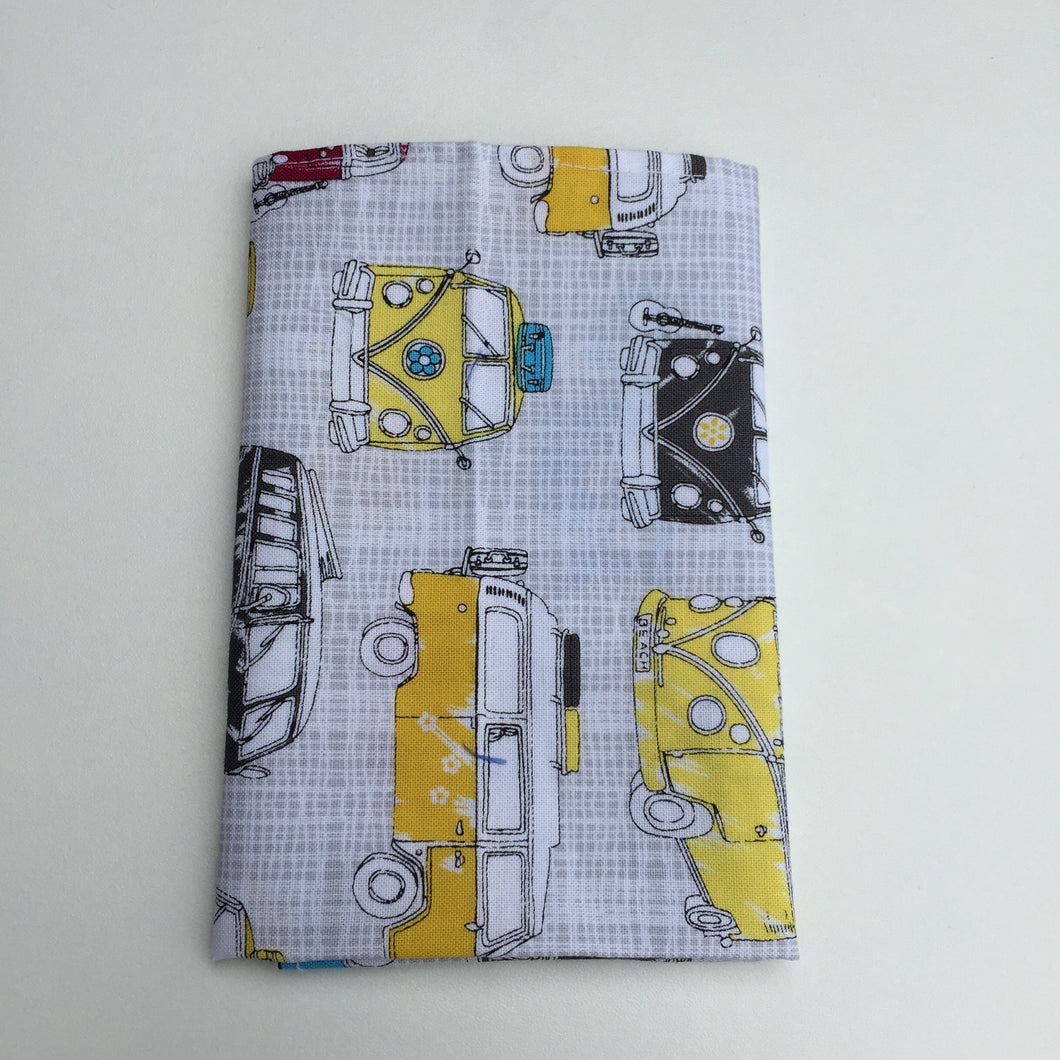 Multi Colour Camper Van Cotton Pocket Square