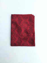 Red Silk Pocket Square